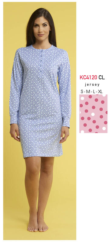 ART. KC4120 CL- canotta donna m/l cotone kc4120 cl - Fratelli Parenti